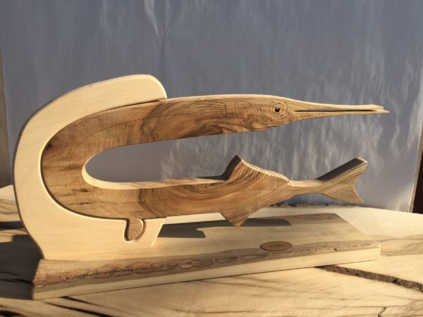 Drewniane trofeum wędkarskie – Belona